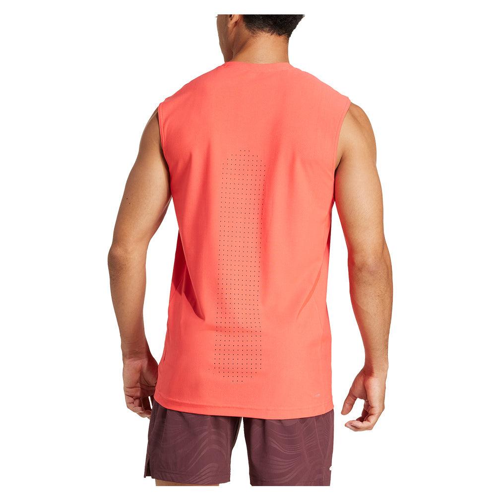 Men`s Pro Tank Top Semi Lucid Red Apparel Adidas