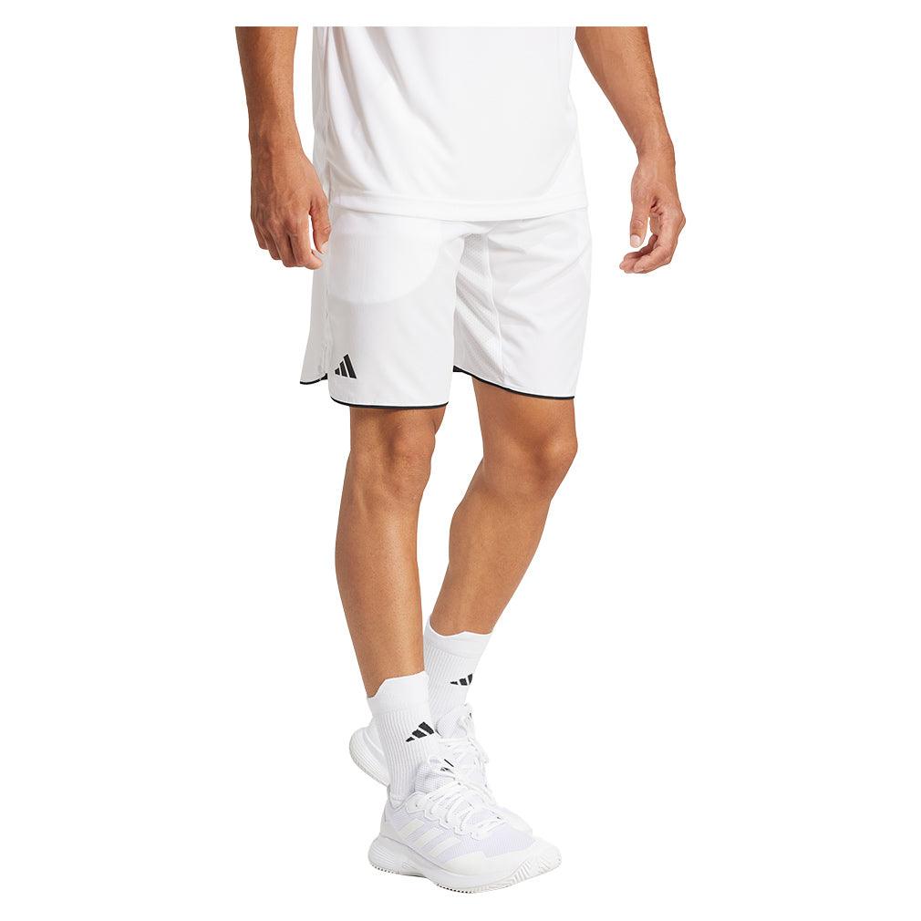 Men`s Club 7in Tennis Short White Apparel Adidas