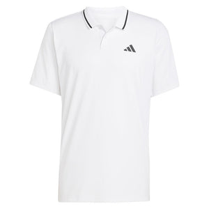 Men`s Club Pique Tennis Polo White Apparel Adidas