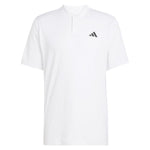 Men`s Club Climacool Henley Tennis Top White Apparel Adidas