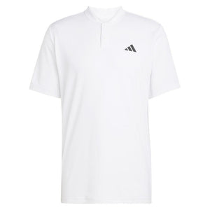 Men`s Club Climacool Henley Tennis Top White Apparel Adidas