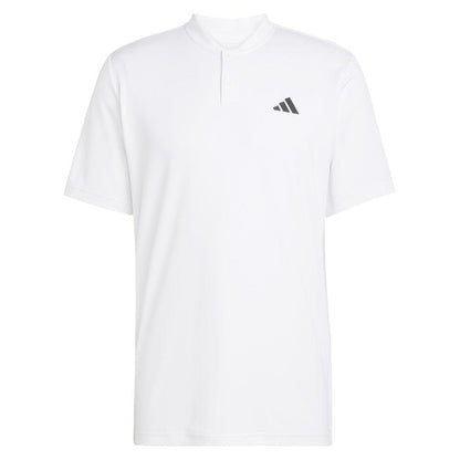 Men`s Club Climacool Henley Tennis Top White Apparel Adidas