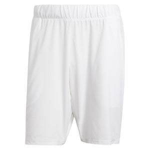 Men`s Club Stretch Woven 7 inch Tennis Shorts White Apparel Adidas