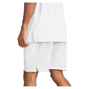 Men`s Club Stretch Woven 7 inch Tennis Shorts White Apparel Adidas