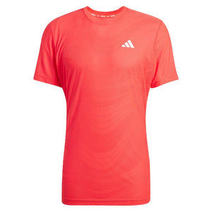 Men`s Freelift Pro Tennis Top Semi Lucid Red Apparel Adidas
