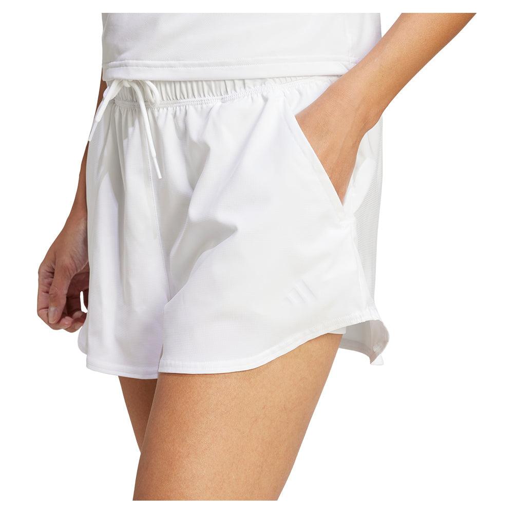 Women`s Club Tennis Shorts White Apparel Adidas