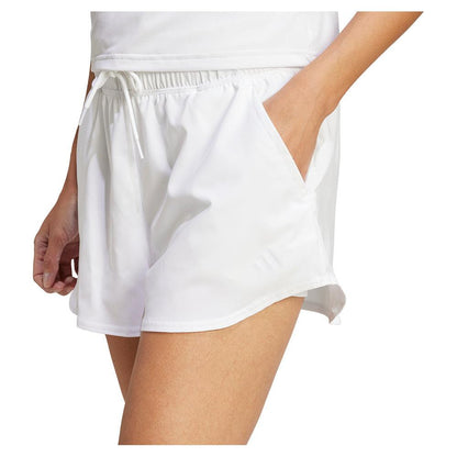 Women`s Club Tennis Shorts White Apparel Adidas