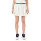 Women's Pique Tennis Skort with Integrated Shorts Apparel Lacoste