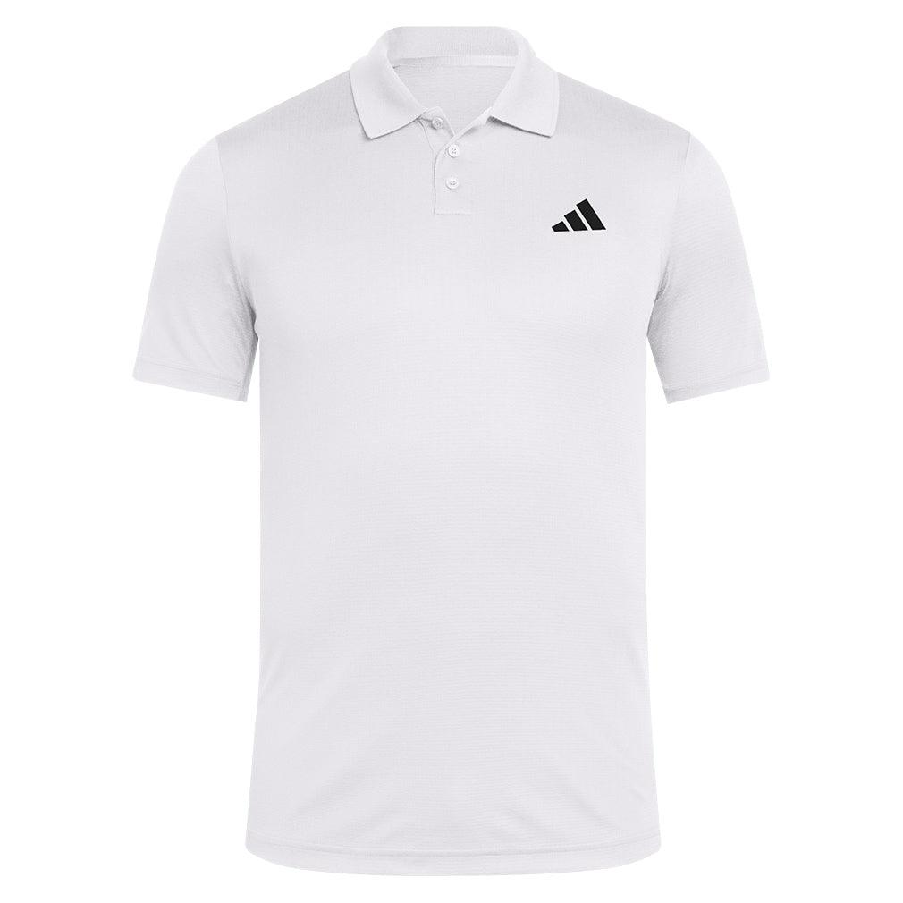 Men`s Freelift Tennis Polo White Apparel Adidas