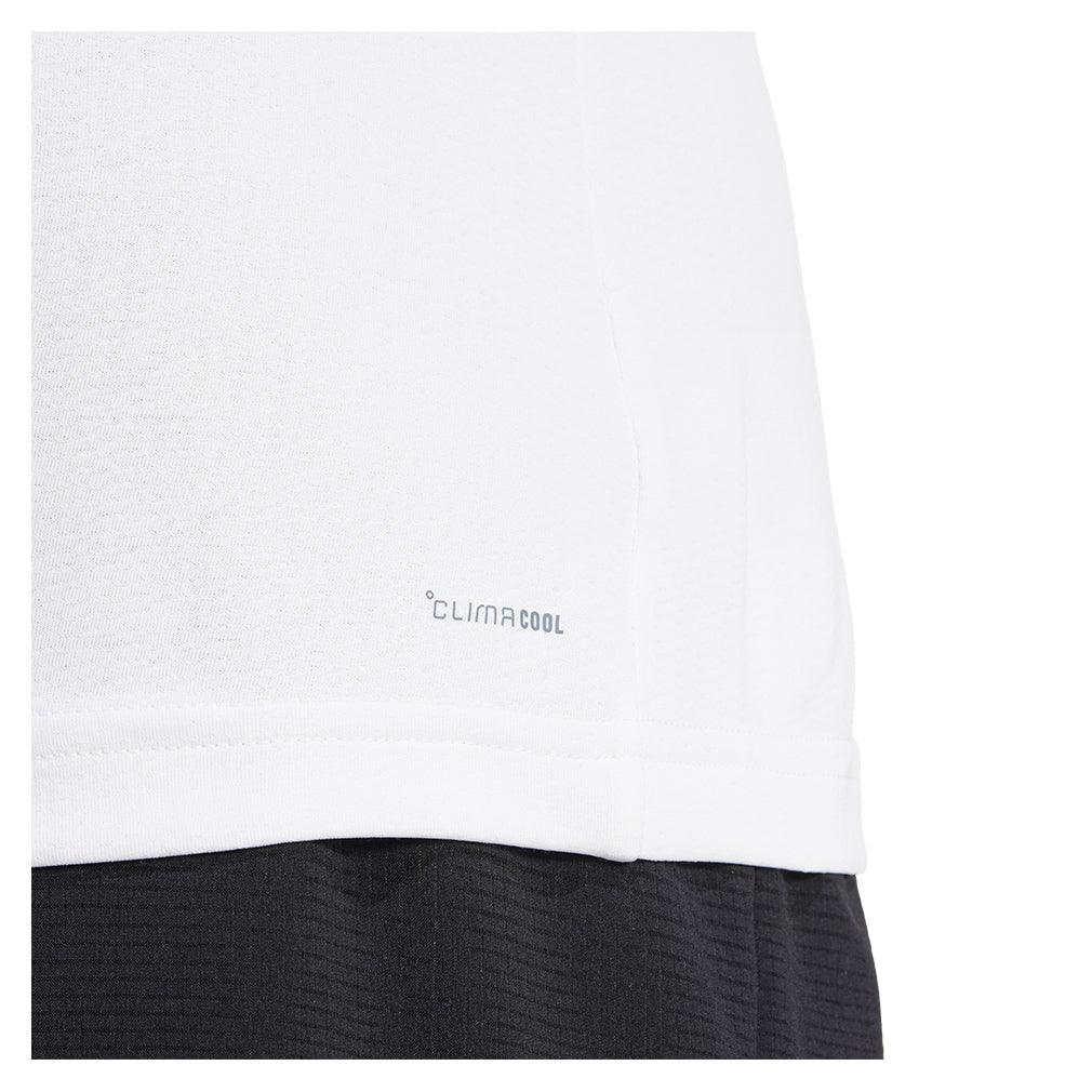 Men`s Freelift Tennis Polo White Apparel Adidas
