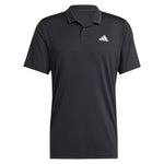 Men`s Club Pique Tennis Polo Black Apparel Adidas