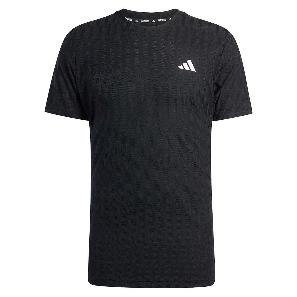 Men`s Freelift Tennis Top Black Apparel Adidas