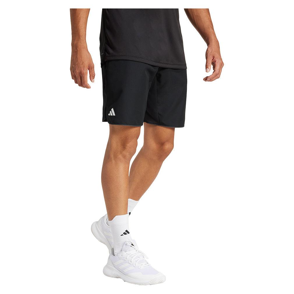 Men`s Club 7 inch Tennis Shorts Black Apparel Adidas