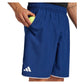 Men`s Club 7 Inch Tennis Short Dark Blue Apparel Adidas