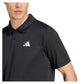 Men`s Club Tennis Polo Black Apparel Adidas