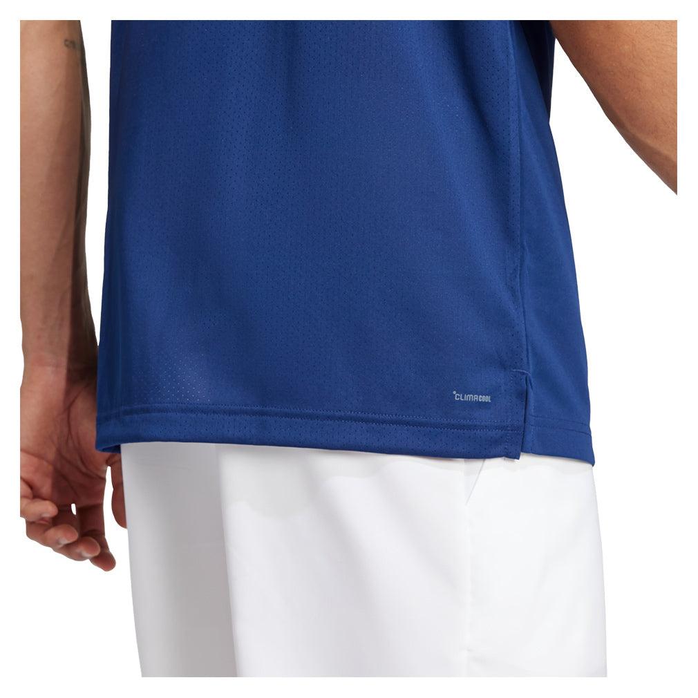Men`s Club Tennis Polo Dark Blue Apparel Adidas