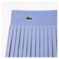 Women`s On Court 13.8 Inch Tennis Skirt with Shorts Delphinium and Navy Blue Apparel Lacoste