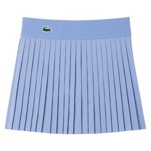 Women`s On Court 13.8 Inch Tennis Skirt with Shorts Delphinium and Navy Blue Apparel Lacoste
