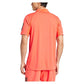 Men`s Club 3 Stripe Tennis Polo Semi Lucid Red Apparel Adidas
