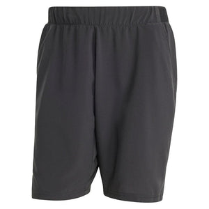 Men`s Club Climacool Stretch Woven 9 inch Tennis Shorts Black Apparel Adidas