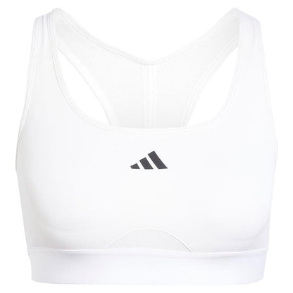 Women`s Performance Workout Bra White Apparel Adidas