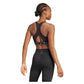 Women`s Performance Workout Bra Black Apparel Adidas