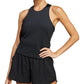 Women`s Climacool Mid Length Y Tennis Tank Black Apparel Adidas