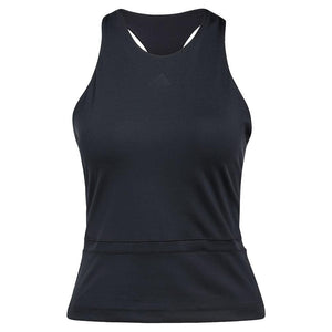 Women`s Climacool Mid Length Y Tennis Tank Black Apparel Adidas