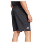 Men`s Club 3 Stripe 9 inch Tennis Short Black Apparel Adidas