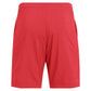 Men`s Club 3 Stripe 9 inch Tennis Shorts Semi Lucid Red Apparel Adidas