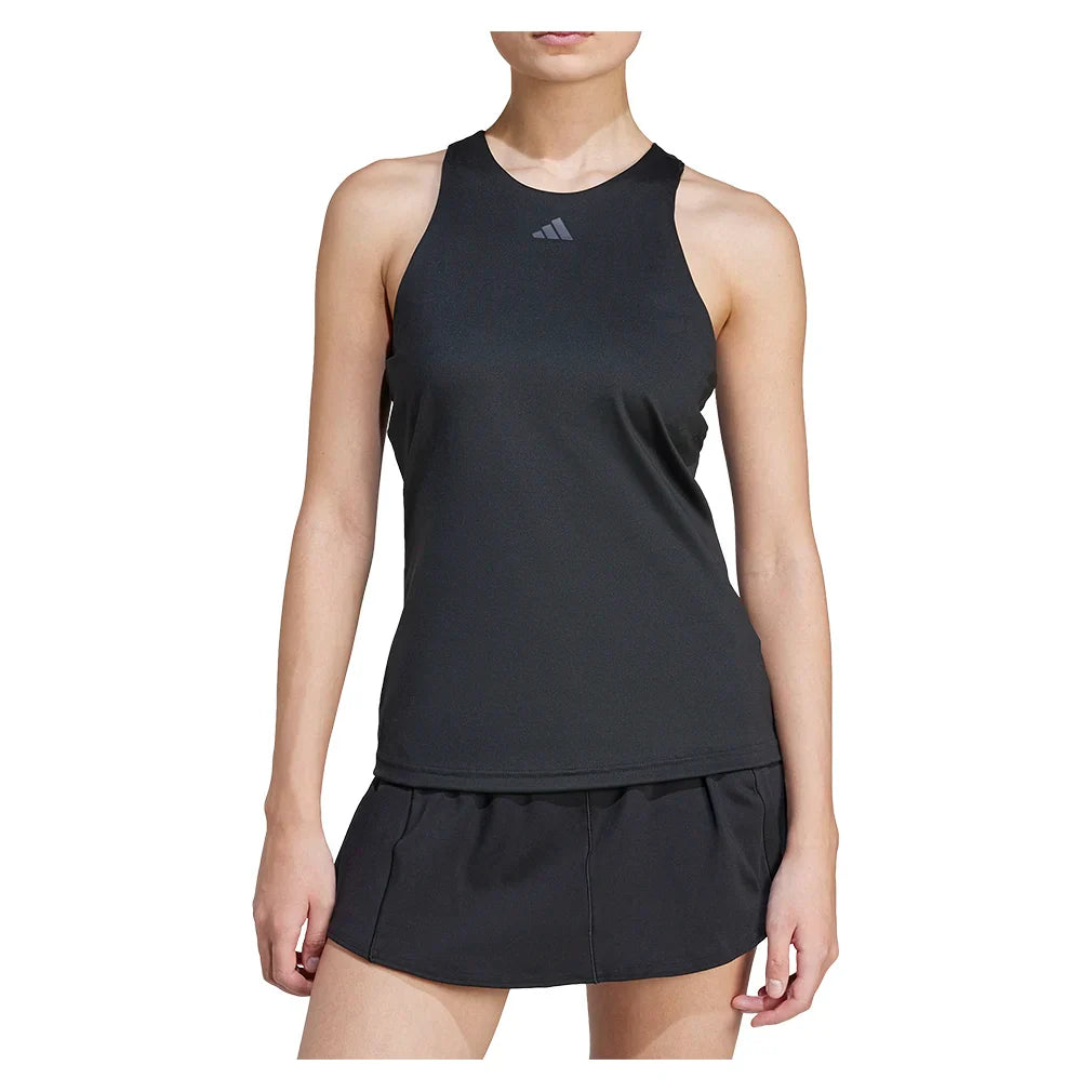 Women`s Climacool Y Tennis Tank Black Apparel Adidas