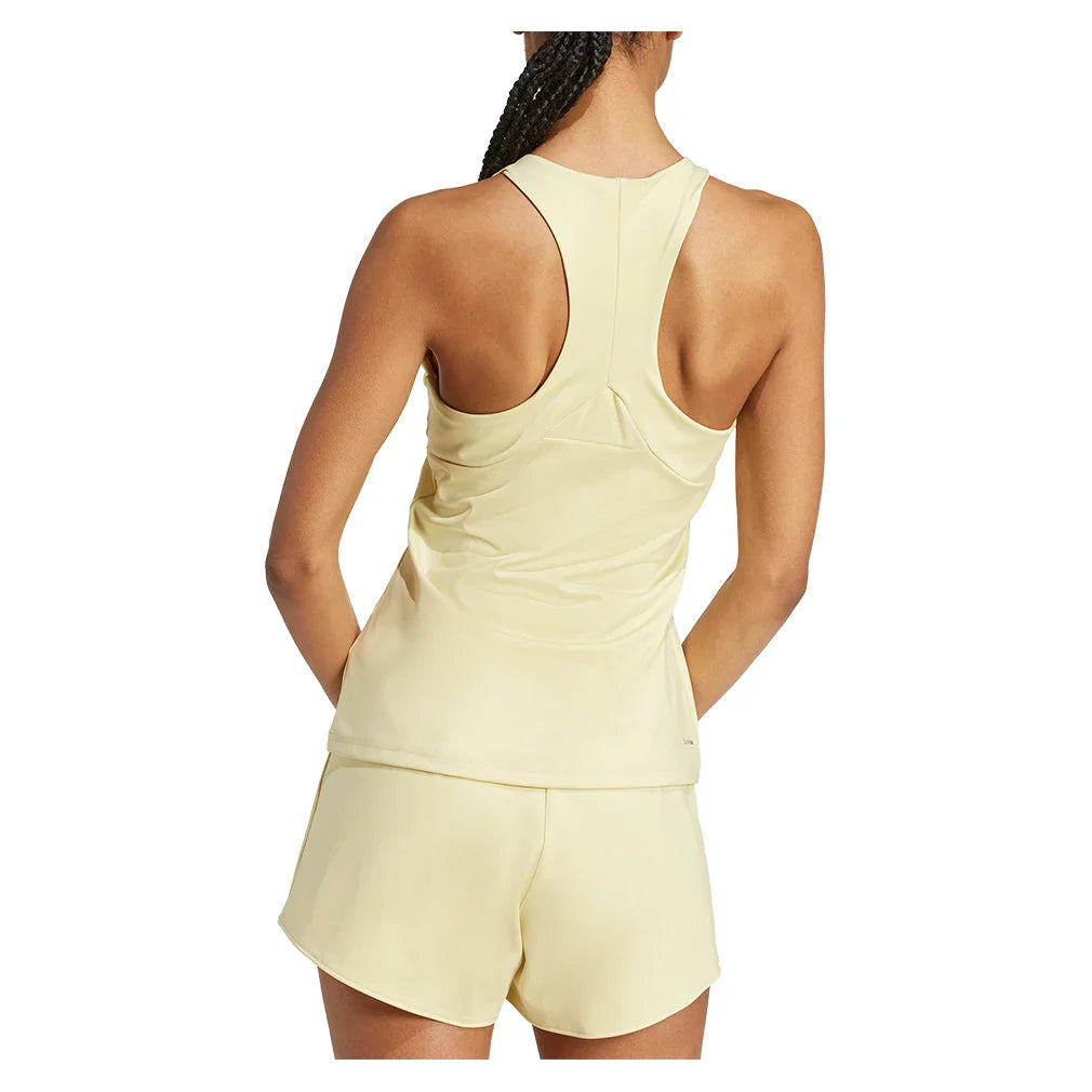 Women`s Climacool Y Tennis Tank Powder Yellow Apparel Adidas