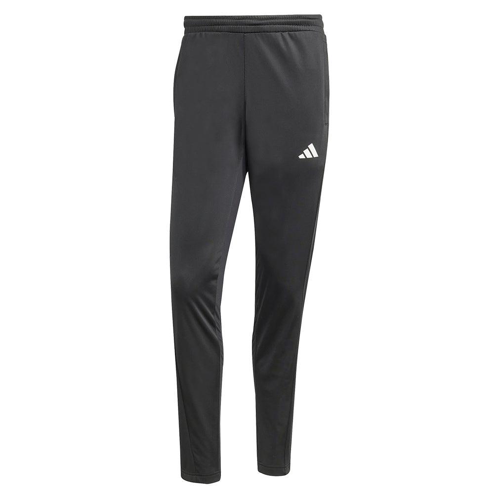Men`s Club 3 Stripe Knit Tennis Pant Black Apparel Adidas