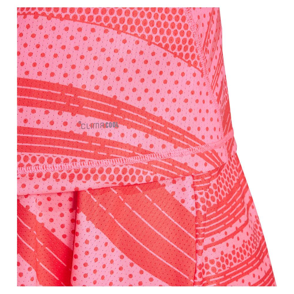 Women`s Club Graphic Tennis Tank Lucid Pink Apparel Adidas
