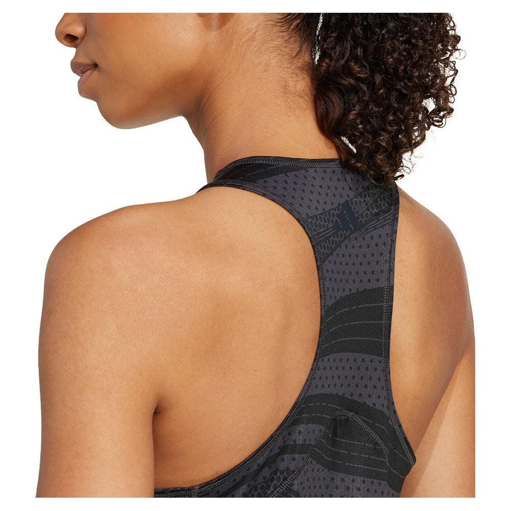 Women`s Club Graphic Tennis Tank Carbon Apparel Adidas