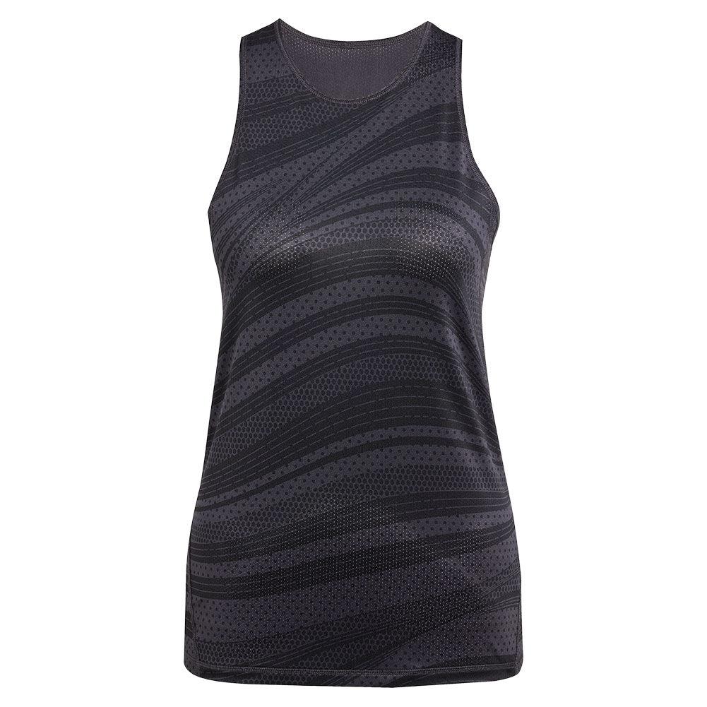 Women`s Club Graphic Tennis Tank Carbon Apparel Adidas