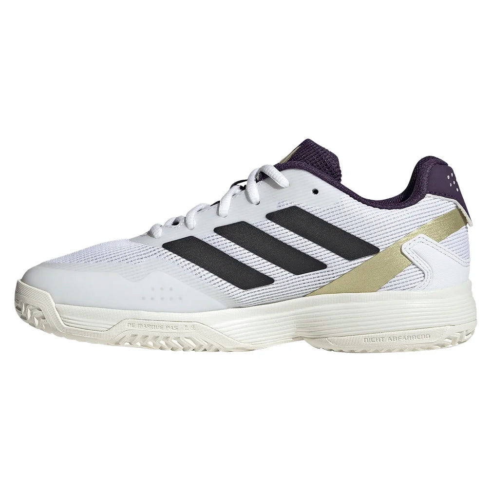 Juniors` Ubersonic Tennis Shoes Footwear White and Core Black Footwear Adidas