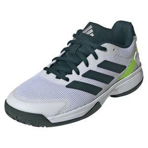 Juniors` Ubersonic Tennis Shoes Pure Teal and Lucid Lemon Footwear Adidas