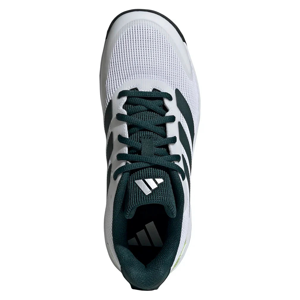 Juniors` Ubersonic Tennis Shoes Pure Teal and Lucid Lemon Footwear Adidas