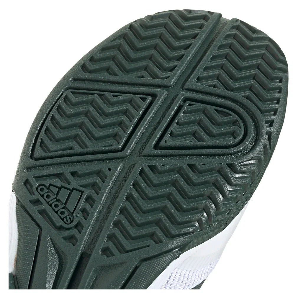 Juniors` Ubersonic Tennis Shoes Pure Teal and Lucid Lemon Footwear Adidas
