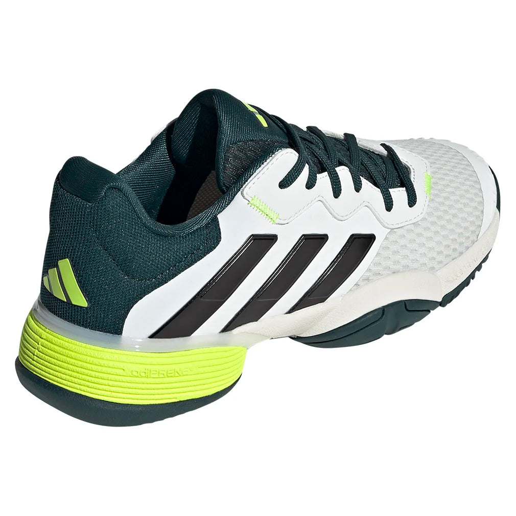 Juniors` Barricade Tennis Shoes Off White and Aurora Ivy Footwear Adidas