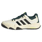 Men`s Solematch Control 2 Tennis Shoes Off White and Silver Metallic Footwear Adidas