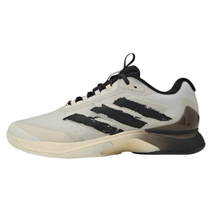Women`s Y-3 Avacourt 2 Tennis Shoes Orbit Grey and Black Footwear Adidas