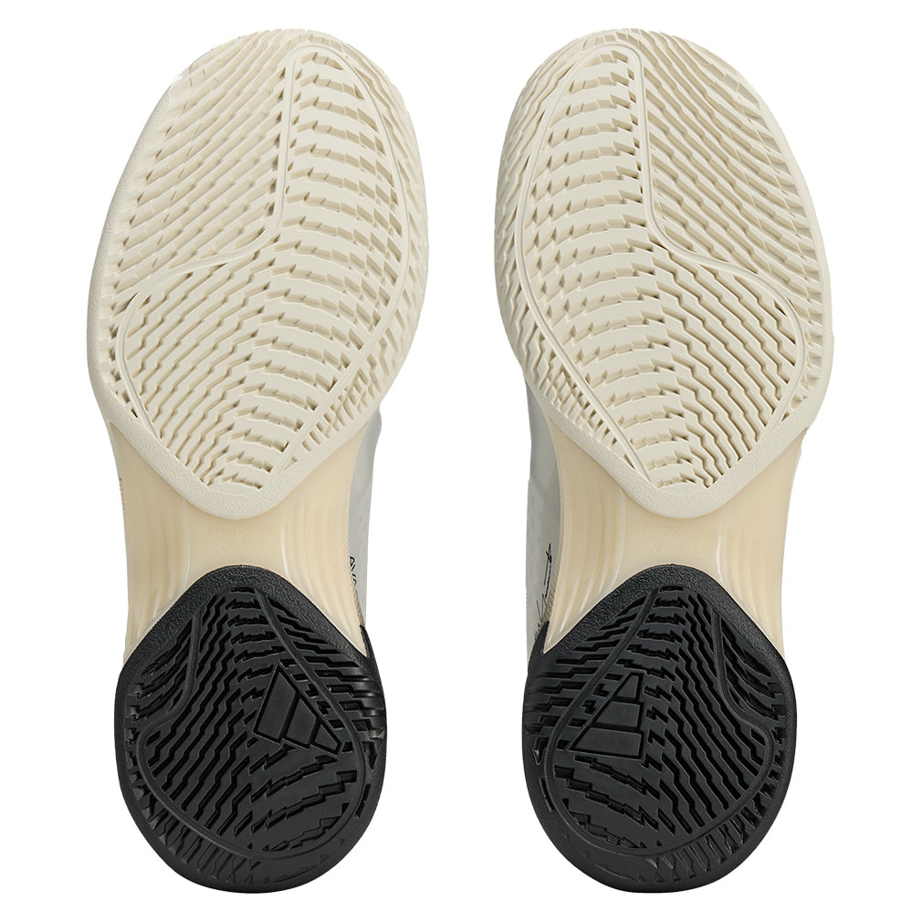 Women`s Y-3 Avacourt 2 Tennis Shoes Orbit Grey and Black Footwear Adidas