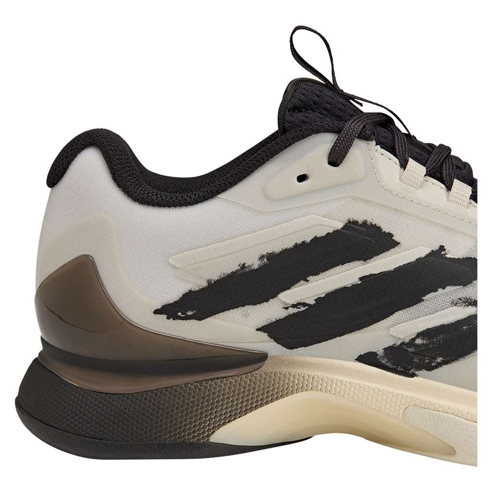 Women`s Y-3 Avacourt 2 Tennis Shoes Orbit Grey and Black Footwear Adidas