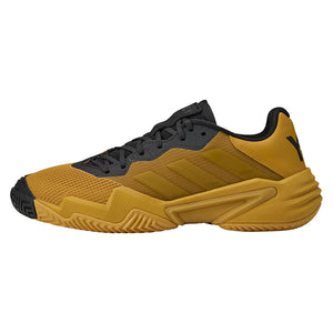 Men`s Y-3 Barricade 13 Tennis Shoes Collegiate Gold and Black Footwear Adidas