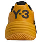 Men`s Y-3 Barricade 13 Tennis Shoes Collegiate Gold and Black Footwear Adidas