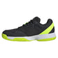 Junior`s Courtflash Tennis Shoes Carbon and Lucid Lemon Footwear Adidas
