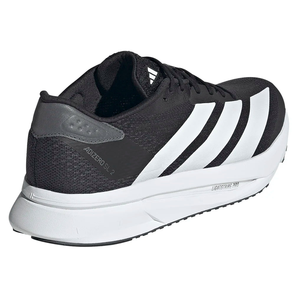 Women`s Adizero SL2 Running Shoes Core Black and Footwear White Footwear Adidas
