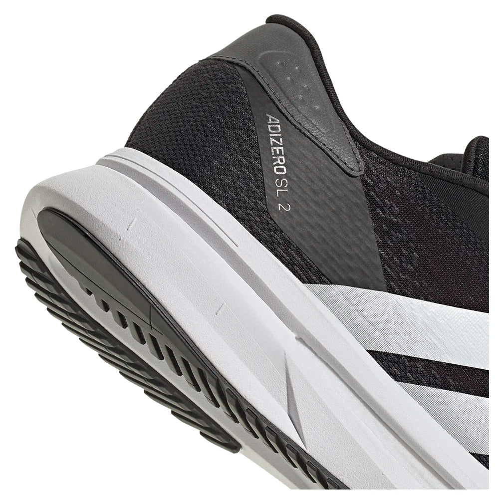 Women`s Adizero SL2 Running Shoes Core Black and Footwear White Footwear Adidas
